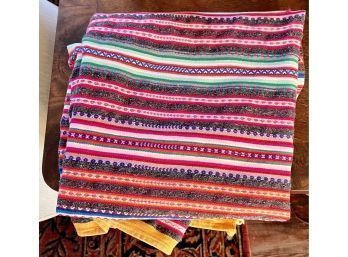 Colorful Mexican Style Table Cloth