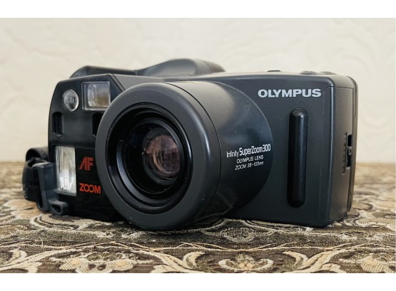 Olympus Infinity Super Zoom 300 Film Camera With Manual