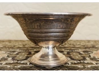 Antique National Sterling Weighted Footed Bowl