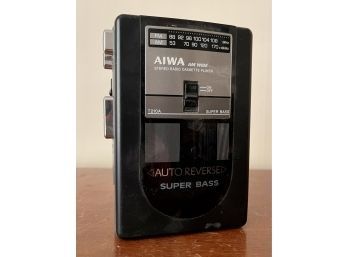 Aiwa Stereo Cassette Player Model HS-F1