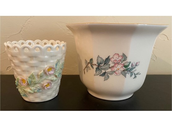 2 Lenox Vases/Planters