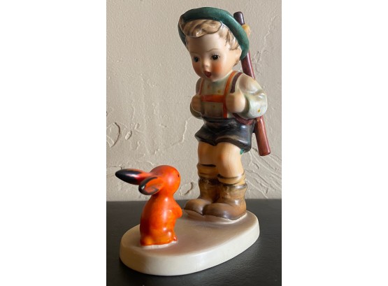Vintage Goebel (Hummel)Figurine Boy & Rabbit