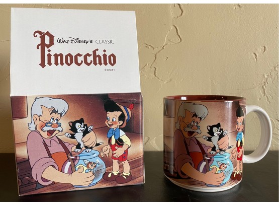NIB Disney Pinocchio Mug