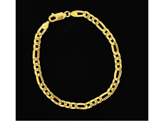 14 Kt. Cuban Link Bracelet- 2.9 Grams