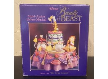 Enesco Small World Of Music Disneys 'beauty And The Beast ' With Original Box