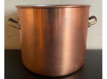 Portuguese Copper Stock Pot