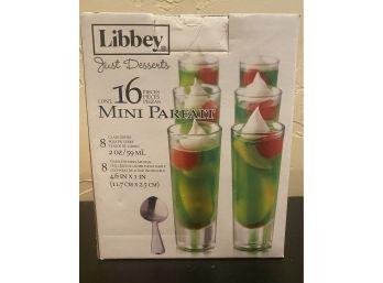 Libbey 16 Count Mini Parfait Glass Dishes