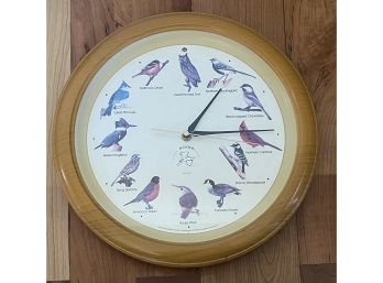 Audubon Bird Call Clock
