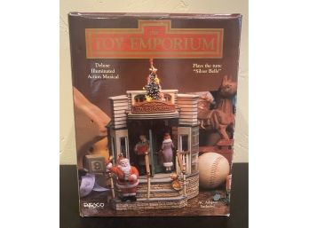 Enesco Small World Of Music ' The Toy Emporium' With Original Box