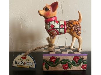 Jim Shore NIB Chihuahua Dog Figurine 'Cheech'