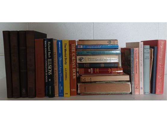 Assorted Book Lot With Fiction And Non Fiction Paper And Hardback Books