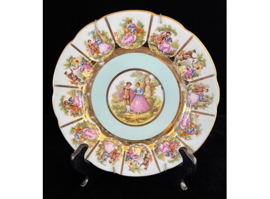 Vintage Porcelain Plate - Old Vienna