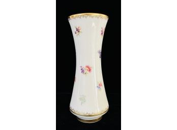 German Porcelain Vase With Flowers