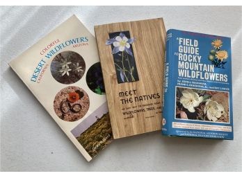Lot Of Wildflower Guides (3 Books)