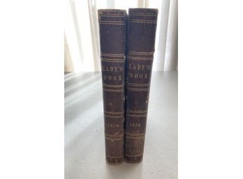 Vintage Godey's Lady's Book (1870) (2 Books)