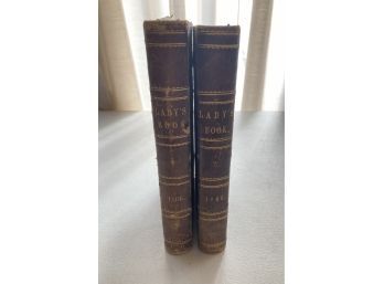 Vintage Godey's Lady's Book (1866) (2 Books)