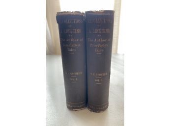 Vintage Recollections Of A Lifetime By S.G. Goodrich (1856)