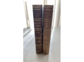 Vintage Godey's Lady's Book (1862) (2 Books)