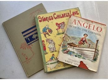 Lot Of 3 Vintage Children's Books (3 Pieces)