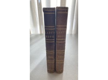 Vintage Godey's Lady's Book (1865) (2 Books)