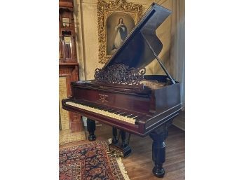 Show Stopping 1890 Steinway Model A 6-Foot Victorian Grand Piano Serial #66797 Rosewood 85-Key