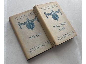 Vintage The Red Lily & Thais By Anatole France
