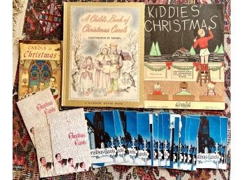 Lot Of Vintage Christmas Music And Caroling Books