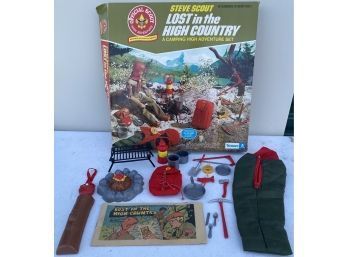 1974 Vintage Kenner Steve Scout Lost In The High Country Adventure Set