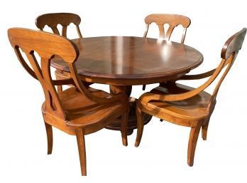 Gorgeous Williamsburg By Nicholas And Stone Wooden Table With 6 Chairs