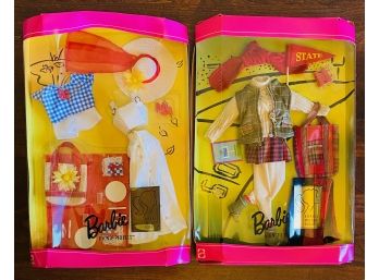 Vintage Barbie Doll  ' GOIN' TO THE GAME ' And Barbie Doll 'Picnic Perfect' Outfits NIB