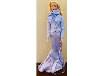 Vintage Doll By Robert Tonner Blond In Lavender 2 Piece Formal Gown