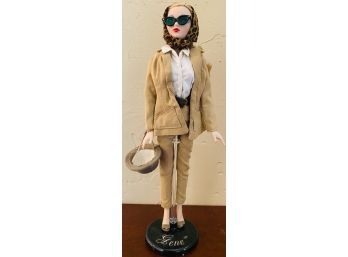 Vintage Doll By 'Gene' Mel Odom For Ashton Drake Galleries Two Piece Khaki Pantsuit
