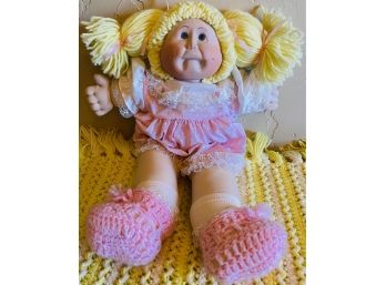 Vintage Soft Baby With Porcelain Face