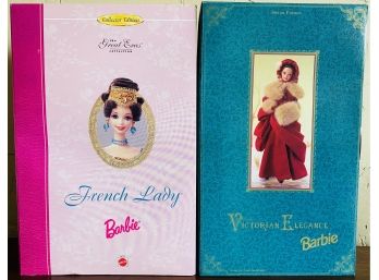 VINTAGE FRENCH LADY BARBIE* 1996 THE GREAT ERAS COLLECTION And Victorian Elegance Barbie Doll 12579 1994