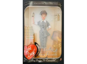 I Love Lucy Barbie Doll 'Lucy Does A TV Commercial' 1997