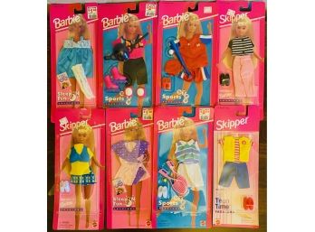 Great Collection Of Vintage Barbie Clothes NIB