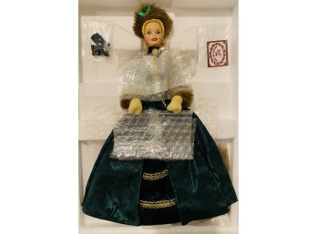 1996 Holiday Caroler Porcelain Barbie Collection 15760 Mattel