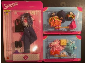 Fun, Unopened Assortment Of Barbie Outfits