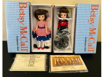 (2) Betsy McCall Collector Dolls In Original Boxes