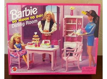 Vintage Barbie So Much To Do! Dining Room In Original Box - Sealed