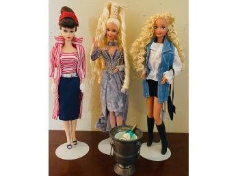 3 Pcs Vintage Barbie Lot