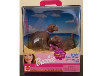 Barbie Bobbin Bow-Wows Chocolate Lab Pups