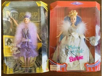 Dance 'Til Dawn Barbie Doll, Collector Edition 1920's Fashions Mattel 1998 NIB And Silver Royale Barbie Doll