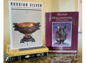4 Reference  Books On Silver Collecting