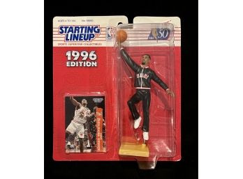 1996 Starting Lineup Alonzo Morning Action Figure