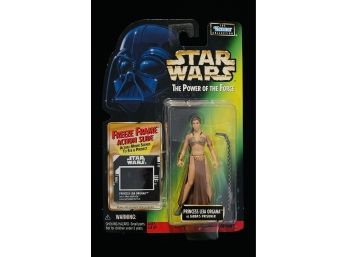 1997 Kenner Hasbro Star Wars Power Of The Force Princess Leia Organa As Jabbas Prisoner