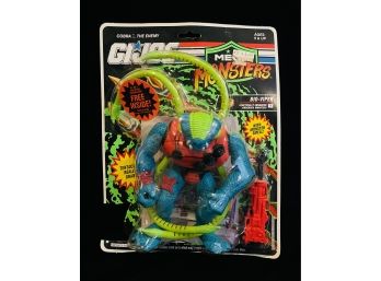 Rare 1992 Hasbro GI JOE Mega Monsters Bio Viper Action Figure UPC WAS CUT OFF