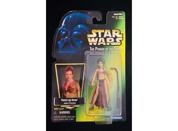 1996 Hasbro Kenner Star Wars Power Of The Force Princess Leia Organa As Jabbas Prisoner