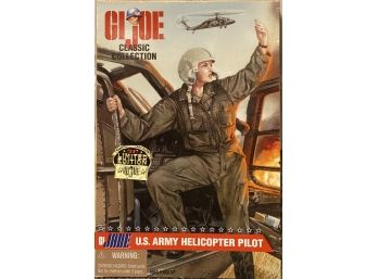 GI JOE Classic Collection U.s Army Helicopter Pilot Action Figure