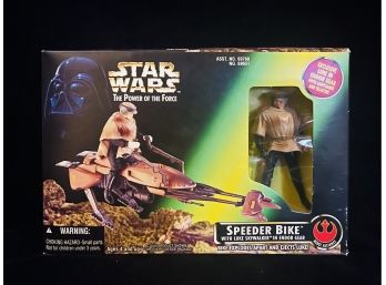 1996 Hasbro Kenner Star Wars Power Of The Force Speeder Bike